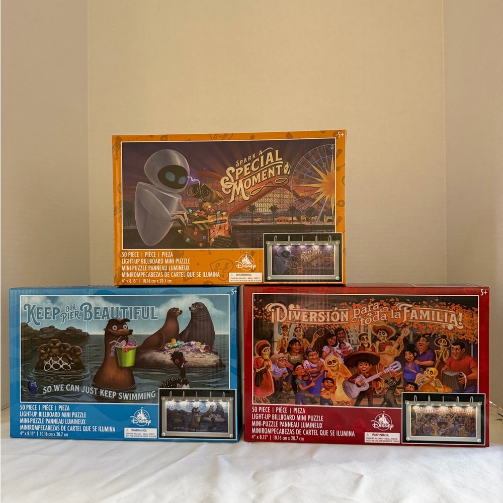 Disney Light-Up Mini Puzzle Set